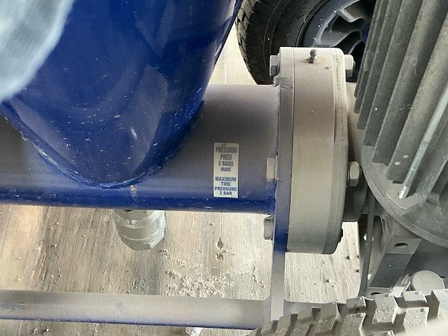 Europro jetpro 100 gips spuitmachine - pleistermachine - stucadoorsmateriaal - afbeelding 3 van  12