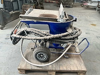 Europro jetpro 100 gips spuitmachine - pleistermachine - stucadoorsmateriaal - afbeelding 6 van  12