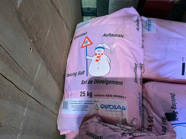Eurosalt strooizout 25kg (12x) - afbeelding 1 van  4