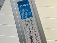 Eurostairs stxd-9 dubbel oploopbare trap – 2×9 treden – nieuw - afbeelding 2 van  3