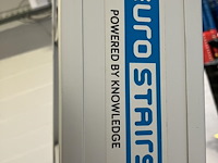 Eurostairs stxd-9 dubbel oploopbare trap – 2×9 treden – nieuw - afbeelding 3 van  3