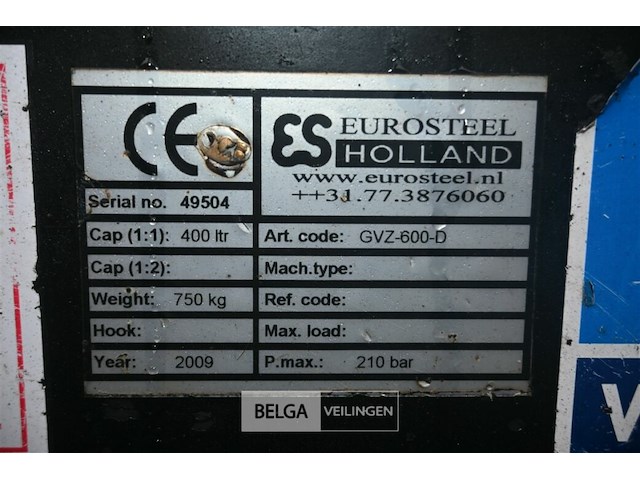 Eurosteel grijper - afbeelding 10 van  10
