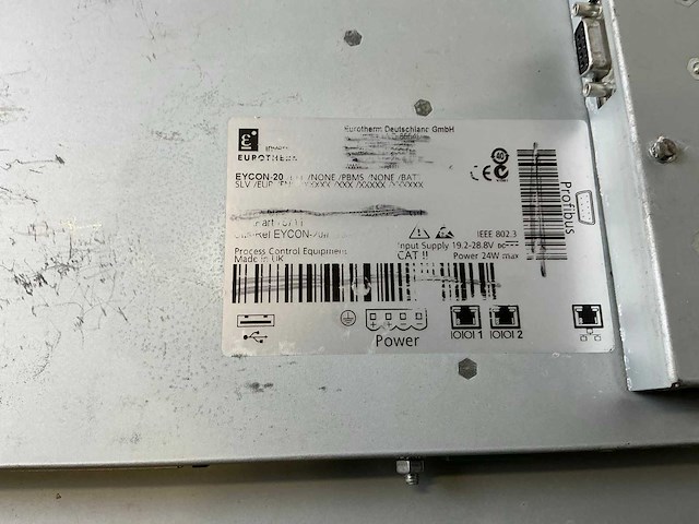 Eurotherm eycon20 bedieningspaneel (2x) - afbeelding 5 van  7