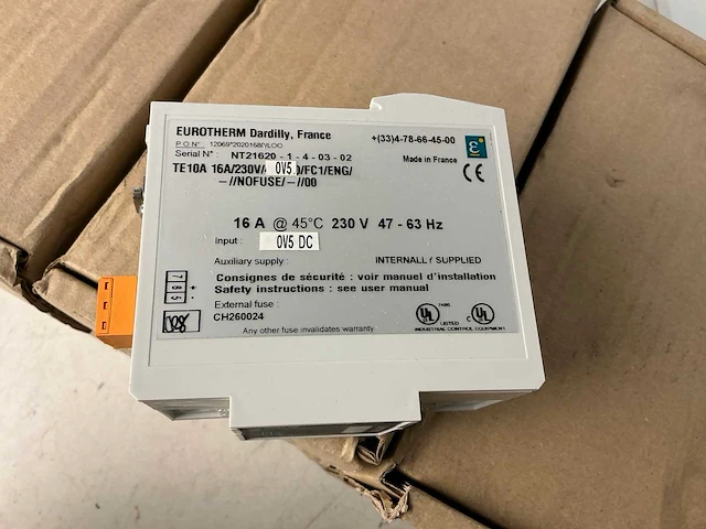 Eurotherm thyristorstuurunit (7x) - afbeelding 6 van  10