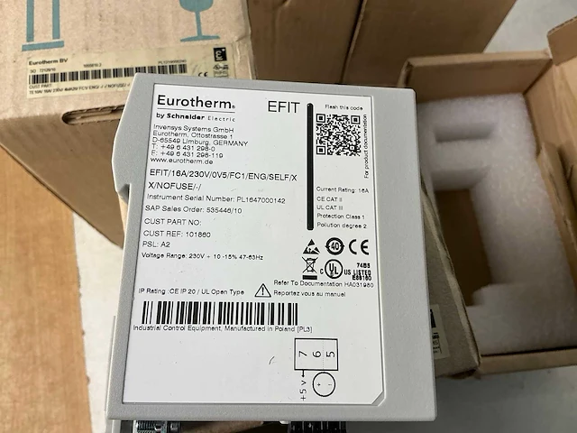 Eurotherm thyristorstuurunit (7x) - afbeelding 8 van  10