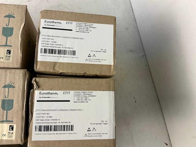 Eurotherm thyristorstuurunit (7x) - afbeelding 10 van  10