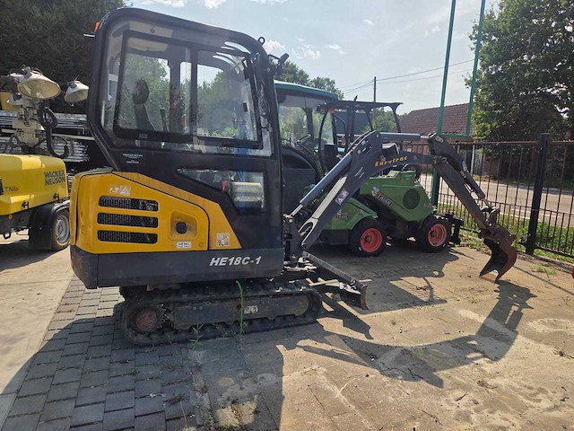 Eurotrac - 2020 - he-18c-1 - minigraafmachine - afbeelding 5 van  12