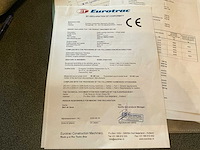 Eurotrac t13cf 850 t kniklader - afbeelding 15 van  20