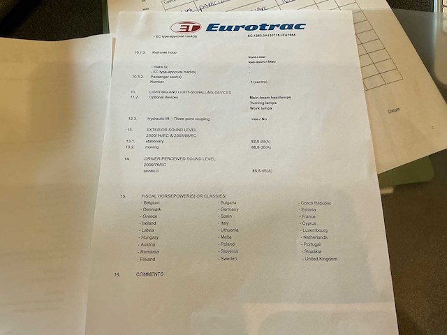 Eurotrac t13cf 850 t kniklader - afbeelding 19 van  20