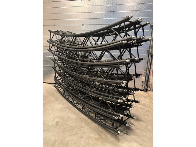Eurtruss cirkel zwart 10m - afbeelding 1 van  1