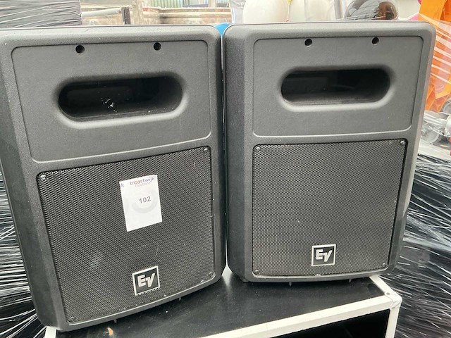 Ev sb speaker 400 watt (2x) - afbeelding 1 van  4