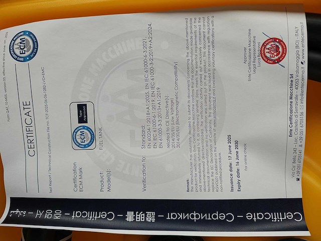 Ev440 diesel opslagtank - afbeelding 6 van  12