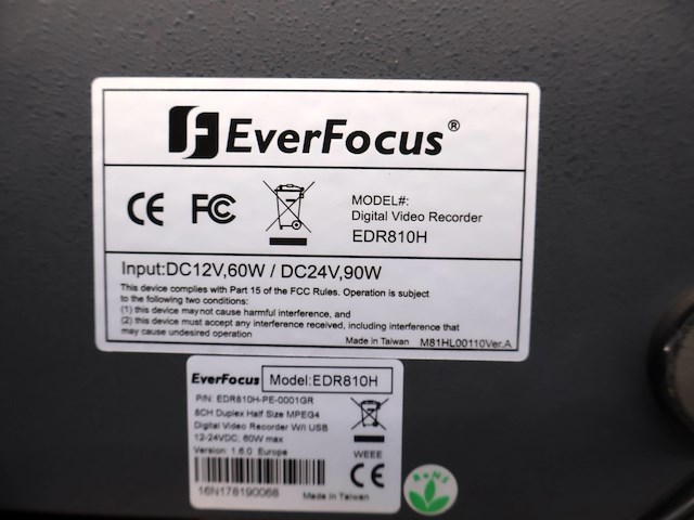 Everfocus video recorder - afbeelding 5 van  5