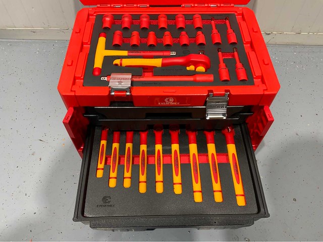 Everforce elektra gecertificeerd krachtstroom gereedschap 55 pcs - geaard en gekeurd - afbeelding 16 van  16