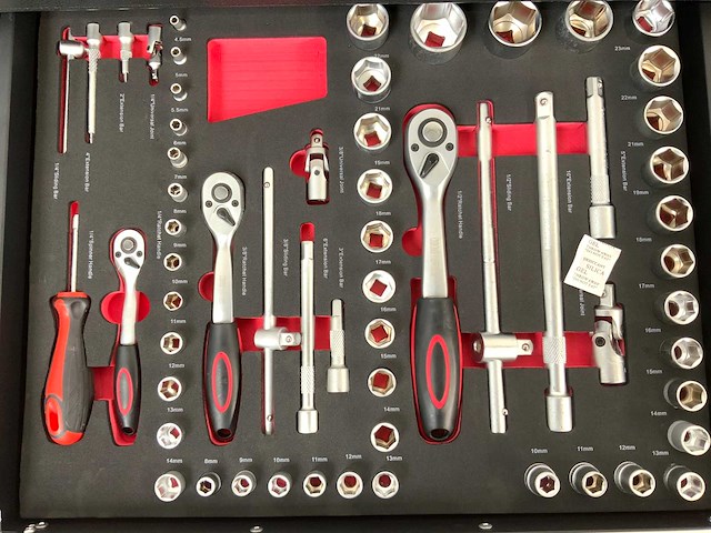 Everforce gereedschapswagen 158 delig - afbeelding 8 van  14