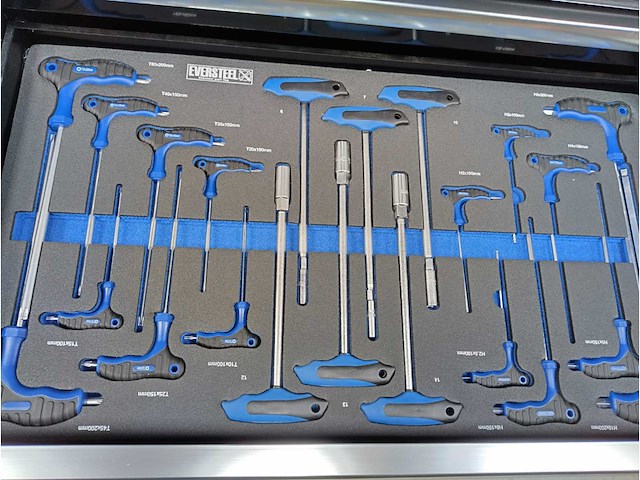 Eversteeel profiline xxxl gereedschapswagen - afbeelding 5 van  7