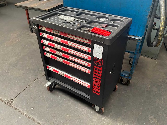 Eversteel gereedschapswagen 6 laden - afbeelding 1 van  8