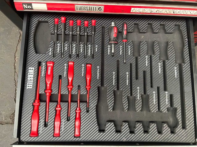 Eversteel gereedschapswagen 6 laden - afbeelding 6 van  8