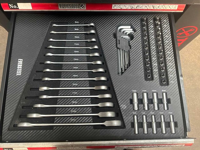 Eversteel gereedschapswagen - afbeelding 3 van  8