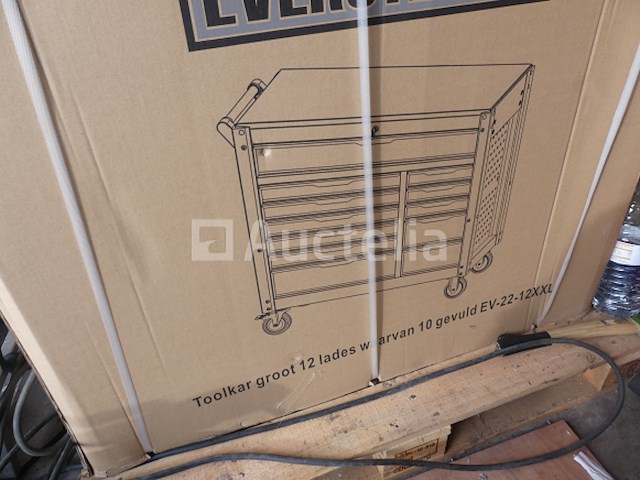 Eversteel werkplaatstrolley - afbeelding 2 van  3