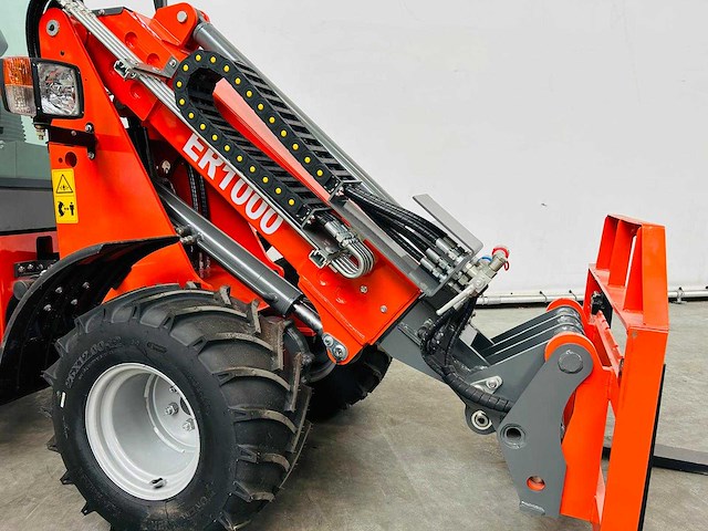 Everun - 2025 - er1000 - telescopische knikwiellader kubota euro5 - afbeelding 2 van  26