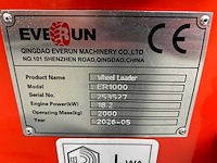 Everun - 2026 - er1000 - telescopische wiellader met snelwissel 600kg - afbeelding 23 van  30