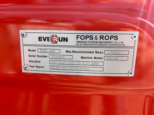 Everun - 2026 - er408 - knikwiellader 800kg - afbeelding 13 van  22