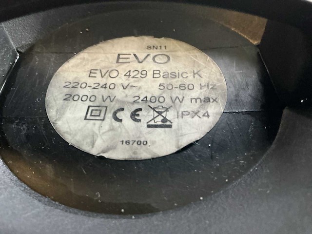 Evo 429 basic k industriële nat-droogstofzuiger - afbeelding 3 van  3