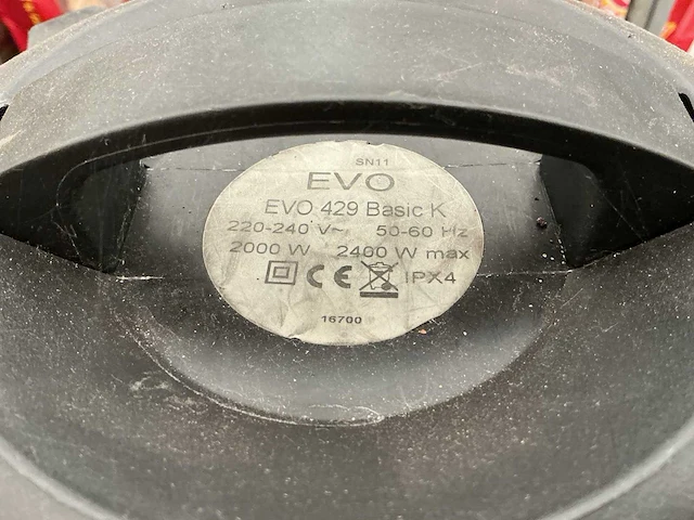 Evo 429 basic k industriële nat-droogstofzuiger - afbeelding 2 van  3