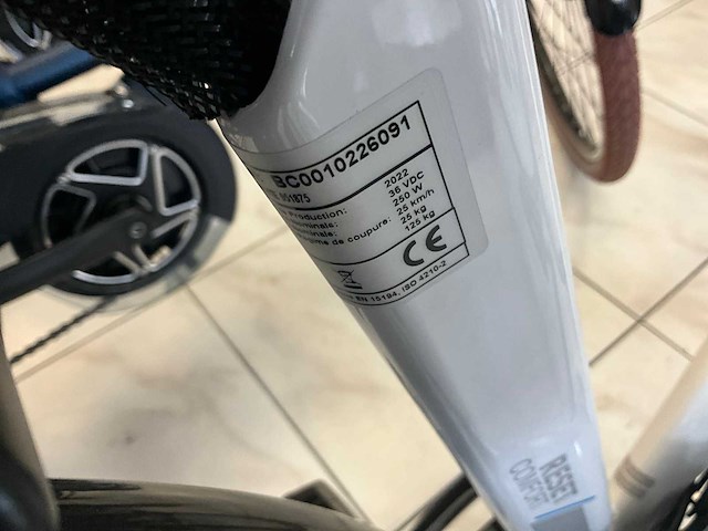 Evobike reset comfort elektrische herenfiets ongebruikt - afbeelding 3 van  4