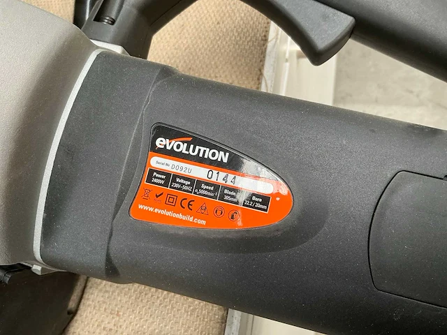Evolution d092u betonzaag - afbeelding 4 van  4