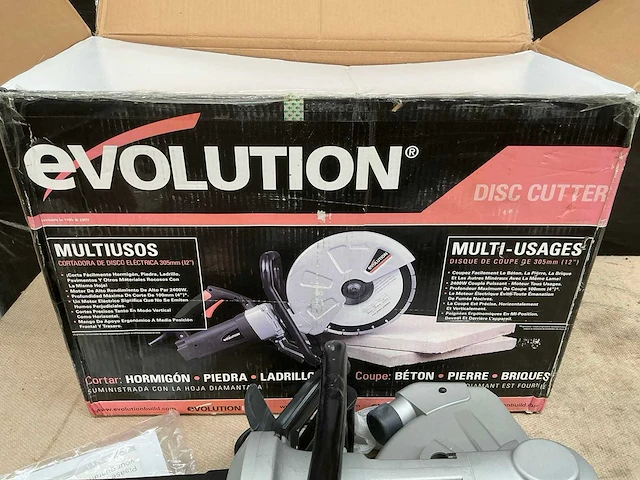 Evolution d092u betonzaag - afbeelding 3 van  4