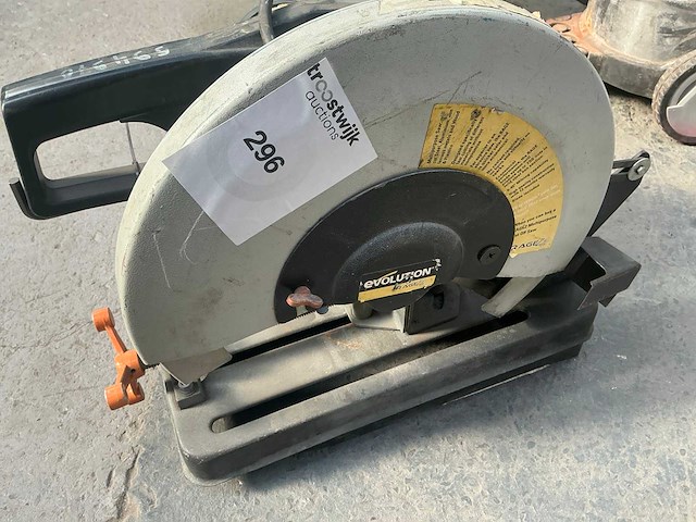 Evolution f112e afkortcirkelzaagmachine - afbeelding 2 van  2