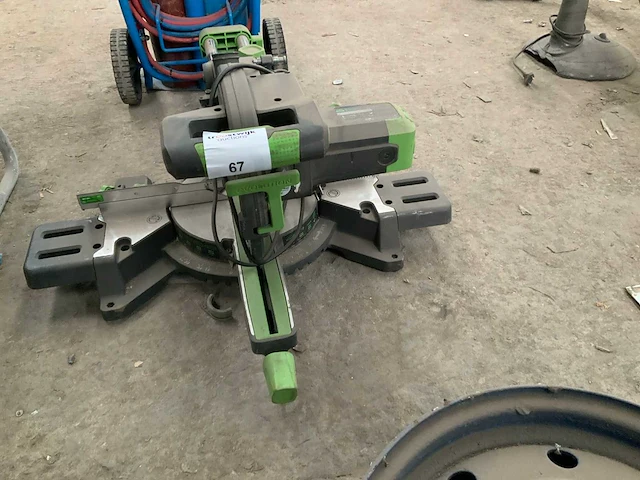Evolution f255 radiaalafkortzaagmachine - afbeelding 2 van  6