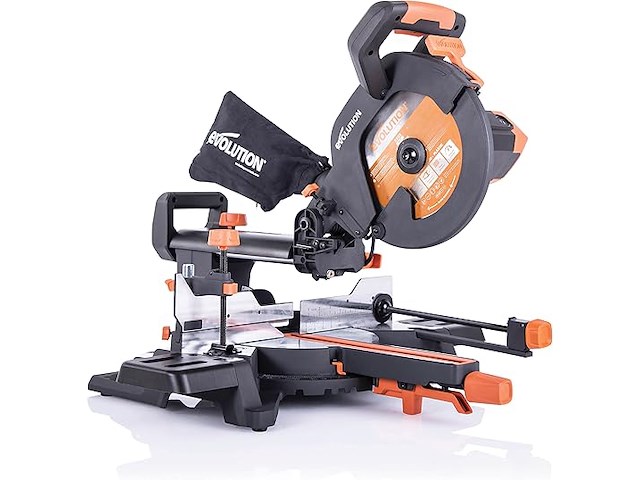 Evolution power tool r255sms+ compound verstekzaag - afbeelding 1 van  8