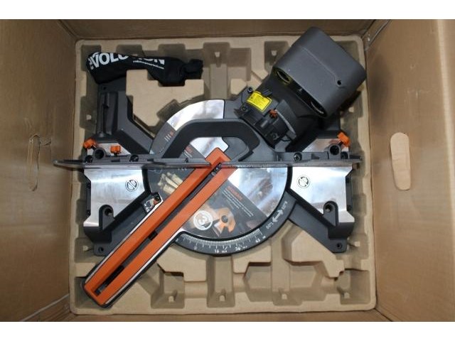 Evolution power tool r255sms+ compound verstekzaag - afbeelding 6 van  8