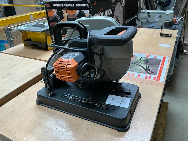 Evolution r355 cps afkortcirkelzaagmachine - afbeelding 5 van  5