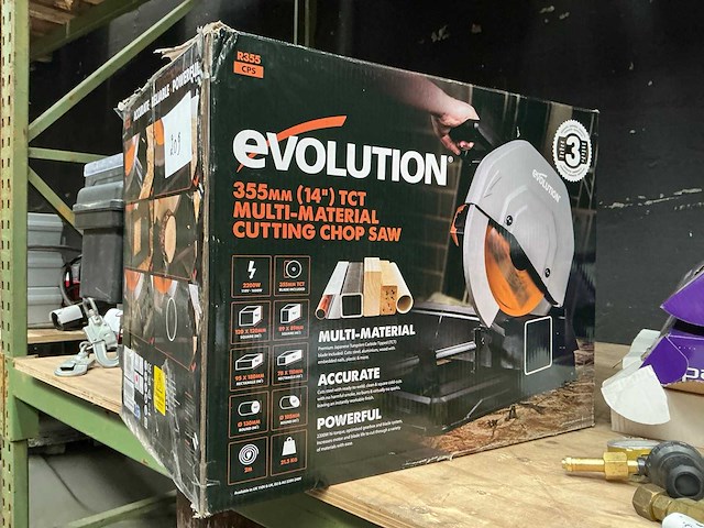 Evolution r55 cps afkortzaag - afbeelding 1 van  4