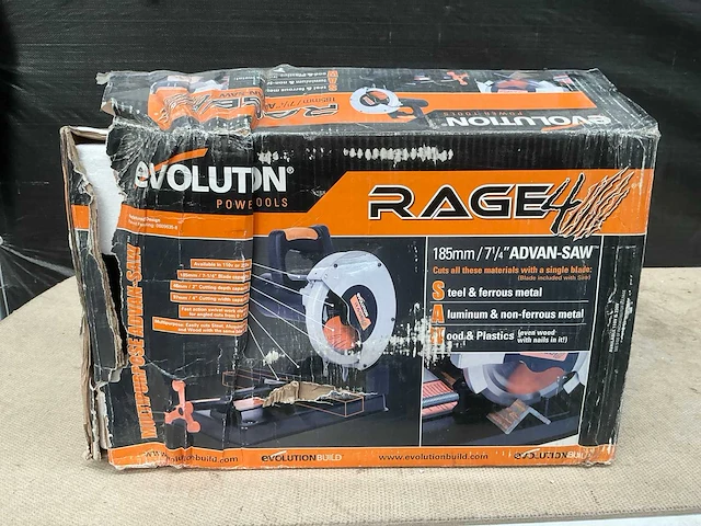 Evolution rage-advansaw afkortcirkelzaagmachine - afbeelding 4 van  4