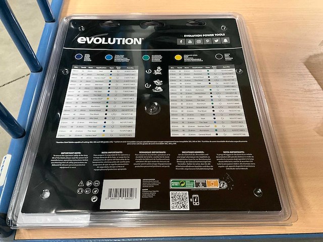 Evolution zaagblad (6x) - afbeelding 3 van  3