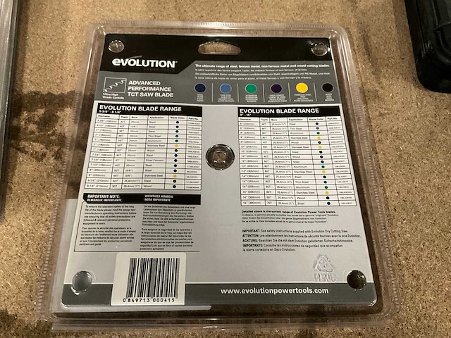 Evolution zaagblad (8x) - afbeelding 2 van  3
