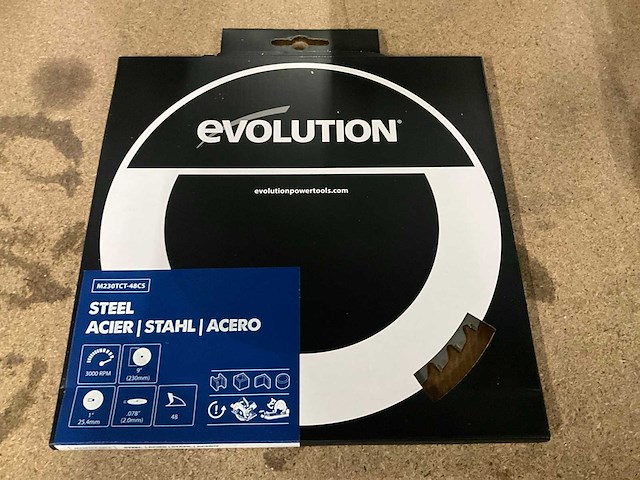 Evolution zaagblad (9x) - afbeelding 1 van  3