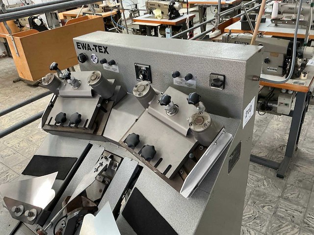 Ewatex 202/91-10 boordafteken- en afsnijmachine - afbeelding 2 van  5