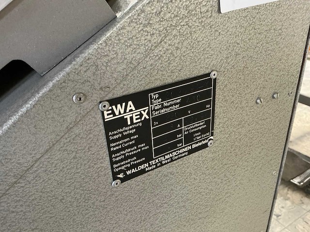 Ewatex 202/91-10 boordafteken- en afsnijmachine - afbeelding 5 van  5