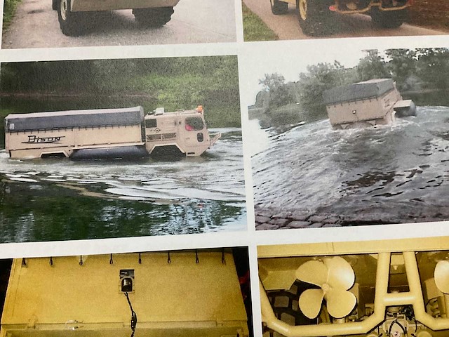 Ewk - bison 4x4 - 1 of 1 amphibious truck - 1991 - afbeelding 26 van  34