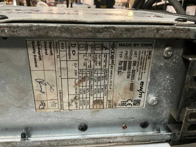 Ewm pico 180 plus tig-lasmachine - afbeelding 5 van  5