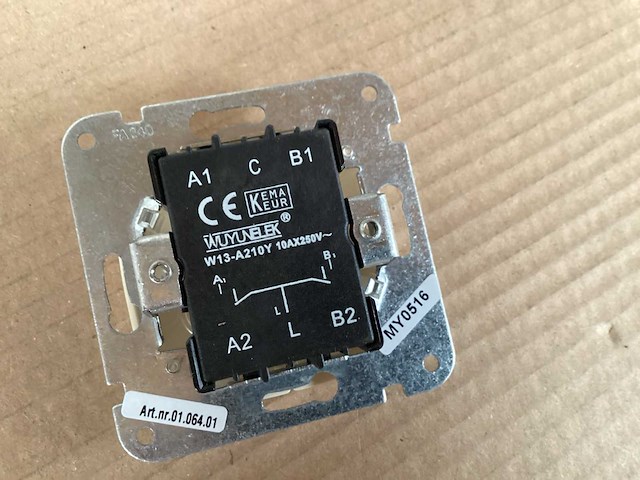 Exa serieschakelaar, inbouw (252x) - afbeelding 4 van  5