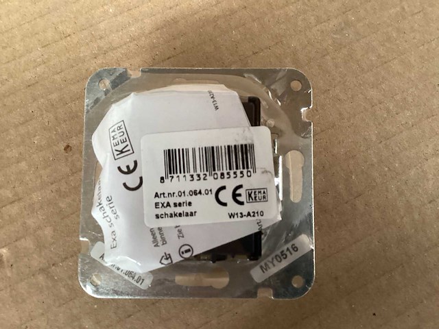 Exa serieschakelaar, inbouw (252x) - afbeelding 5 van  5