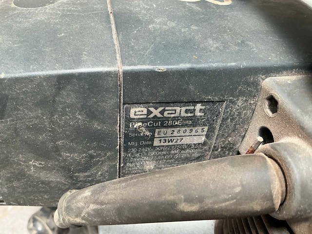 Exact pipecut 280e elektrische pijpsnijder - afbeelding 9 van  9