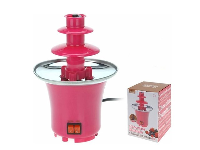 Excellent mini choclade fontein roze - 65w - afbeelding 1 van  1